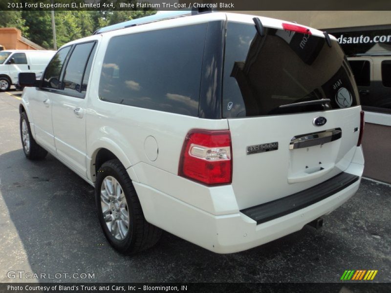 White Platinum Tri-Coat / Charcoal Black 2011 Ford Expedition EL Limited 4x4