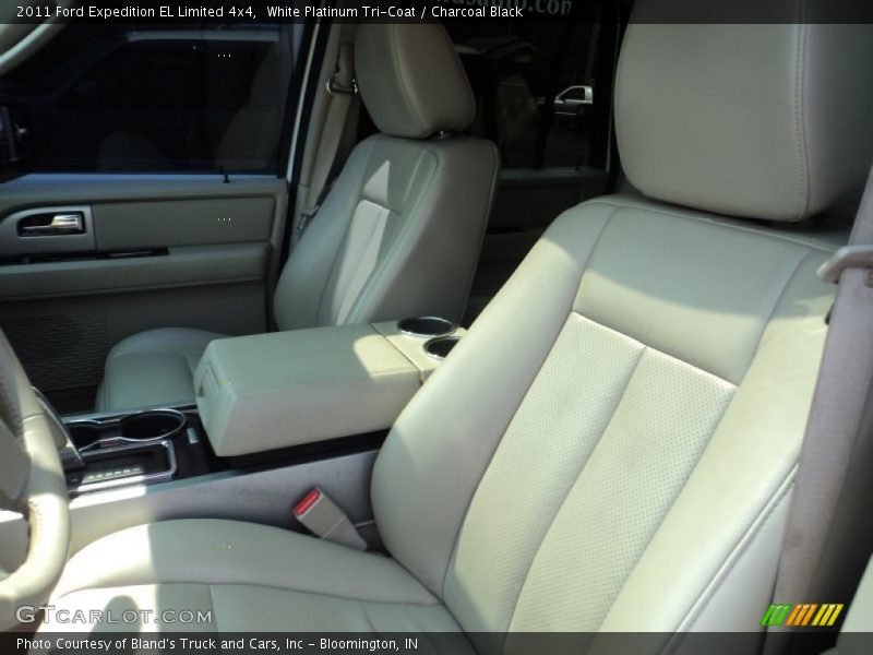 White Platinum Tri-Coat / Charcoal Black 2011 Ford Expedition EL Limited 4x4