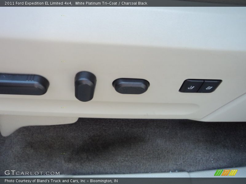 White Platinum Tri-Coat / Charcoal Black 2011 Ford Expedition EL Limited 4x4