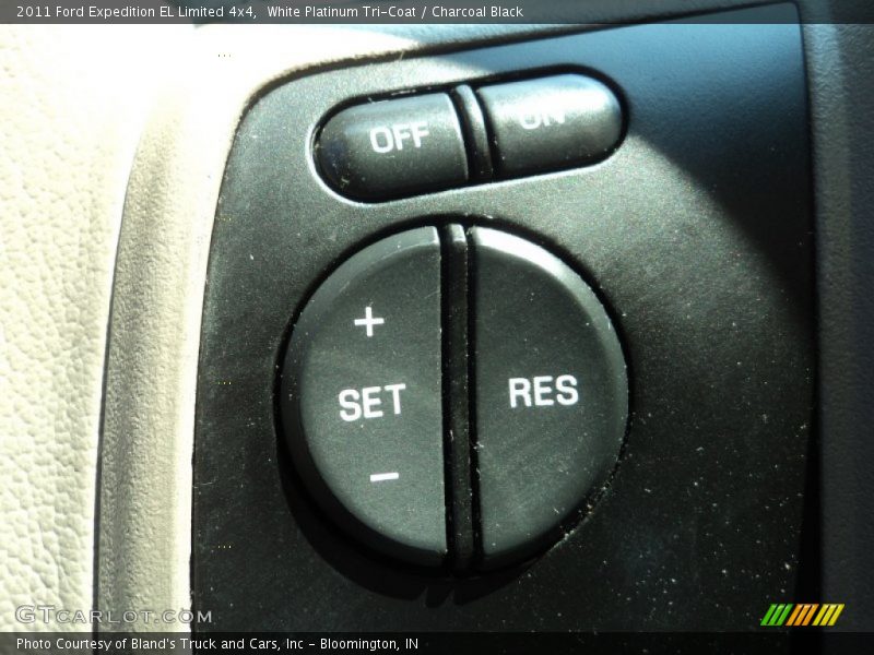 White Platinum Tri-Coat / Charcoal Black 2011 Ford Expedition EL Limited 4x4