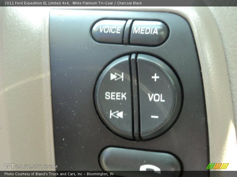 White Platinum Tri-Coat / Charcoal Black 2011 Ford Expedition EL Limited 4x4