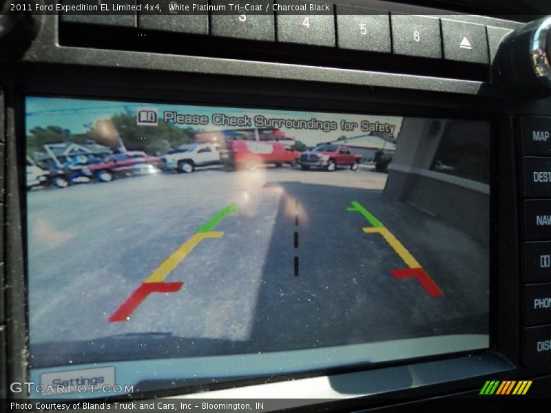 White Platinum Tri-Coat / Charcoal Black 2011 Ford Expedition EL Limited 4x4