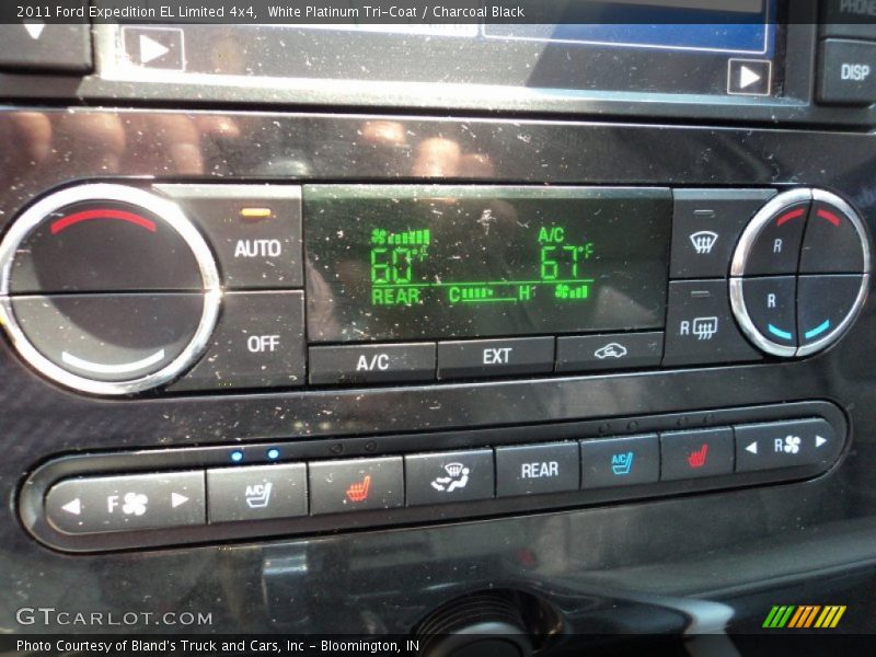 White Platinum Tri-Coat / Charcoal Black 2011 Ford Expedition EL Limited 4x4