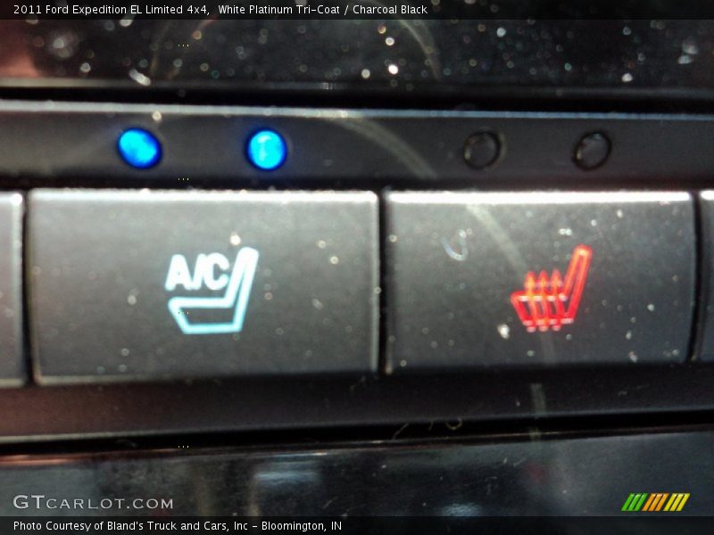 White Platinum Tri-Coat / Charcoal Black 2011 Ford Expedition EL Limited 4x4