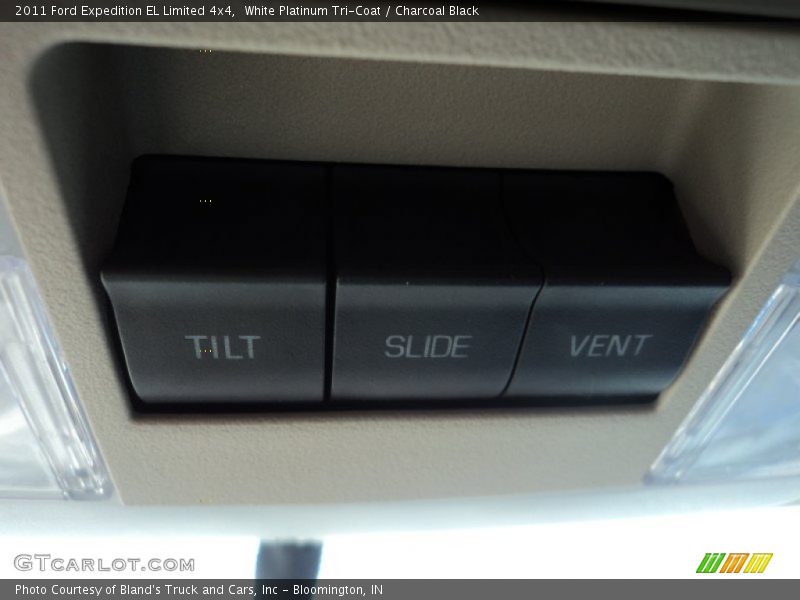 White Platinum Tri-Coat / Charcoal Black 2011 Ford Expedition EL Limited 4x4