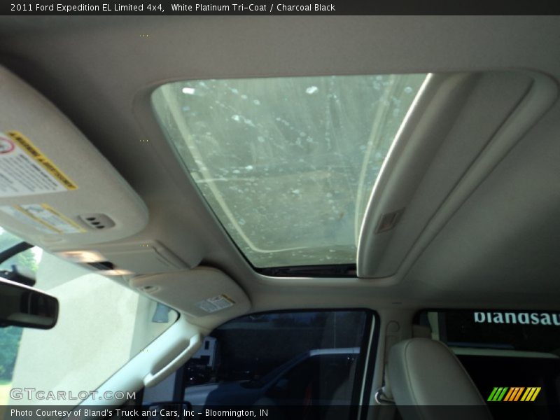 White Platinum Tri-Coat / Charcoal Black 2011 Ford Expedition EL Limited 4x4