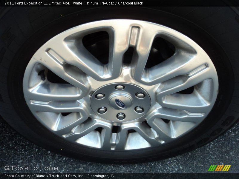 White Platinum Tri-Coat / Charcoal Black 2011 Ford Expedition EL Limited 4x4