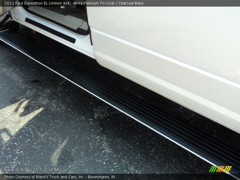 White Platinum Tri-Coat / Charcoal Black 2011 Ford Expedition EL Limited 4x4