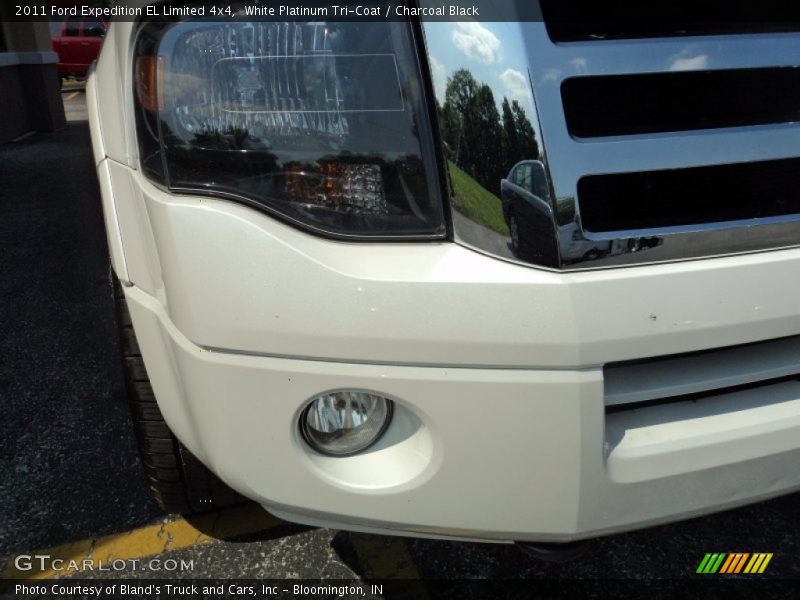 White Platinum Tri-Coat / Charcoal Black 2011 Ford Expedition EL Limited 4x4