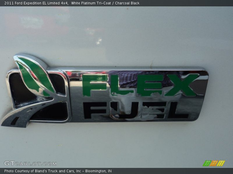 White Platinum Tri-Coat / Charcoal Black 2011 Ford Expedition EL Limited 4x4