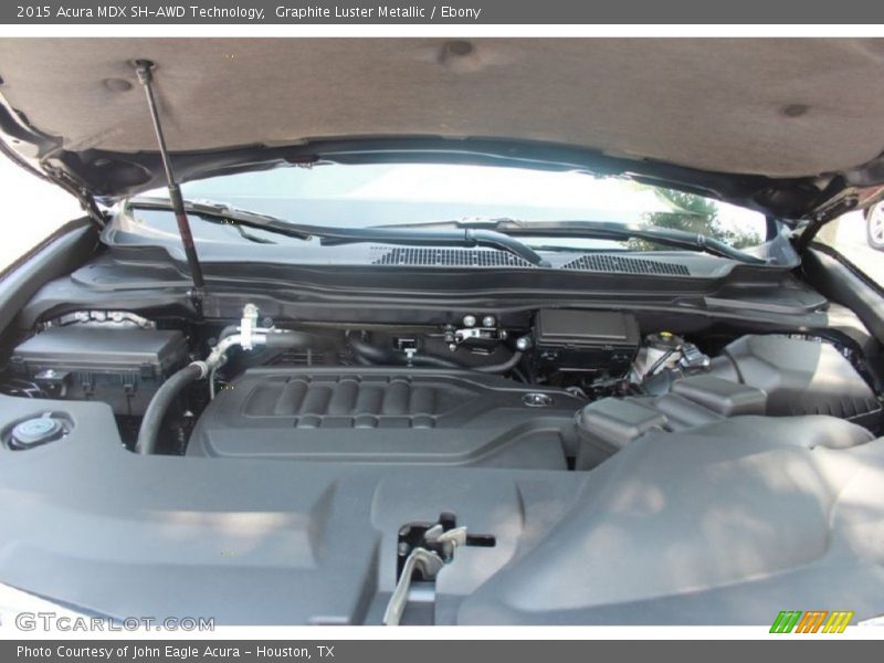 Graphite Luster Metallic / Ebony 2015 Acura MDX SH-AWD Technology