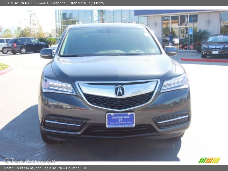 Graphite Luster Metallic / Ebony 2015 Acura MDX SH-AWD