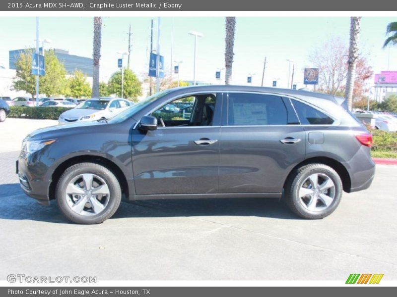 Graphite Luster Metallic / Ebony 2015 Acura MDX SH-AWD