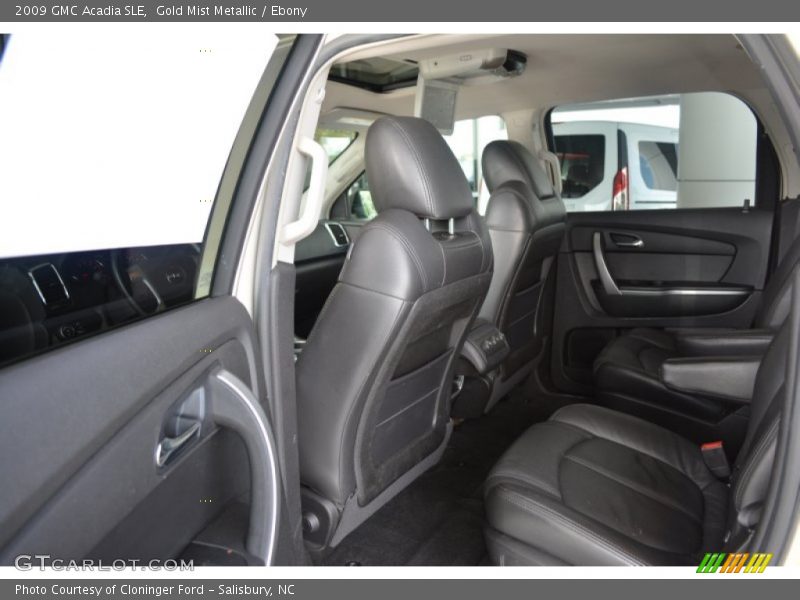 Gold Mist Metallic / Ebony 2009 GMC Acadia SLE