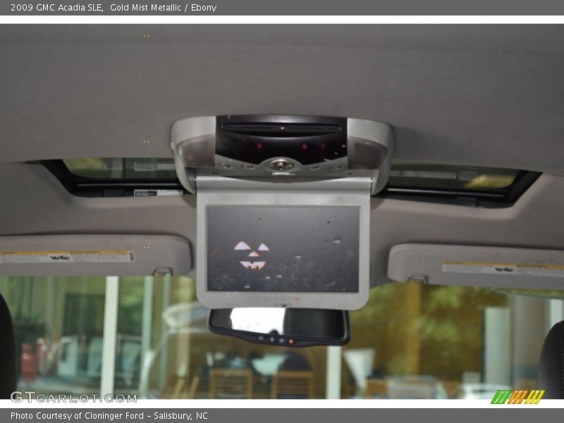 Gold Mist Metallic / Ebony 2009 GMC Acadia SLE