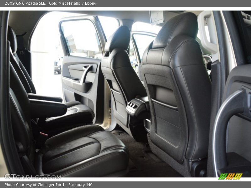 Gold Mist Metallic / Ebony 2009 GMC Acadia SLE