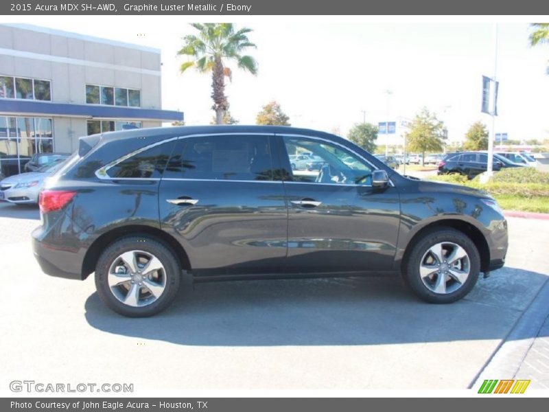 Graphite Luster Metallic / Ebony 2015 Acura MDX SH-AWD