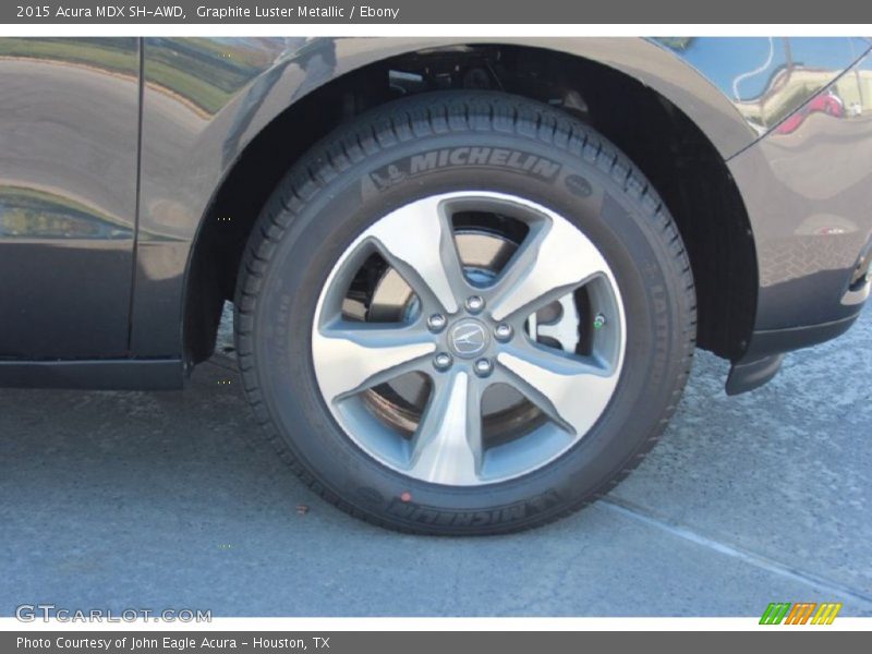 Graphite Luster Metallic / Ebony 2015 Acura MDX SH-AWD