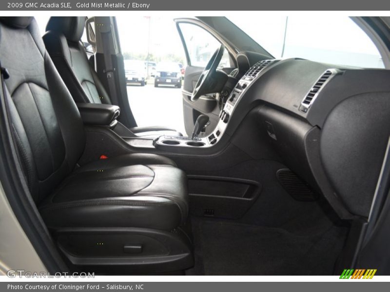 Gold Mist Metallic / Ebony 2009 GMC Acadia SLE