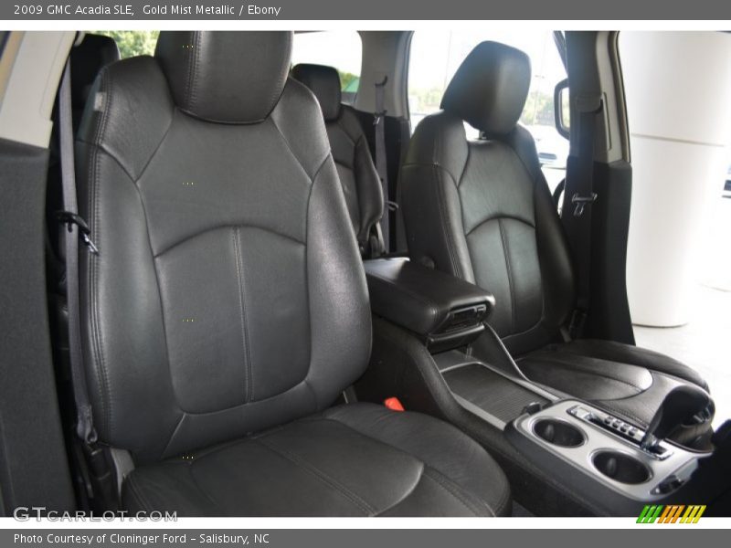 Gold Mist Metallic / Ebony 2009 GMC Acadia SLE
