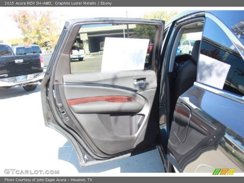 Graphite Luster Metallic / Ebony 2015 Acura MDX SH-AWD