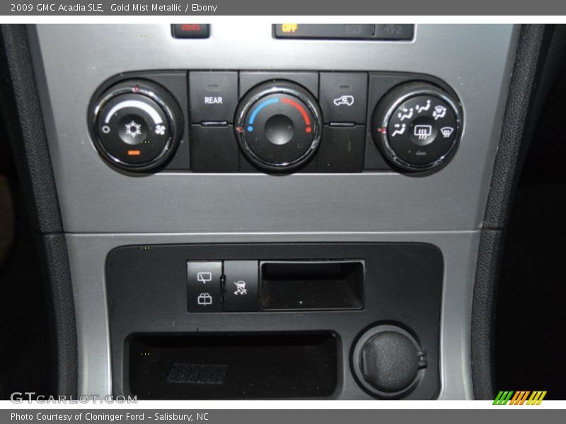 Gold Mist Metallic / Ebony 2009 GMC Acadia SLE