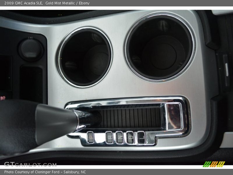 Gold Mist Metallic / Ebony 2009 GMC Acadia SLE