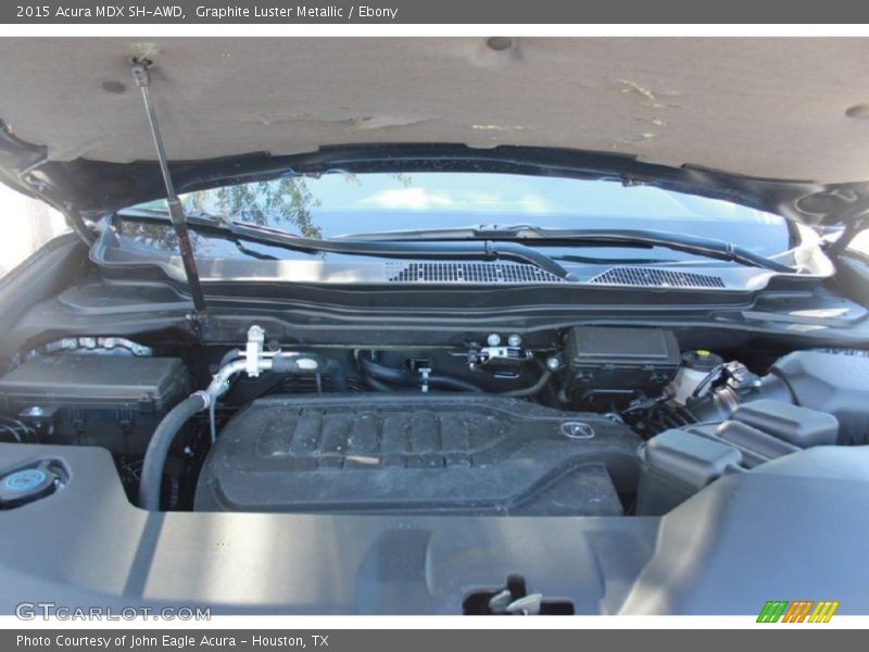 Graphite Luster Metallic / Ebony 2015 Acura MDX SH-AWD