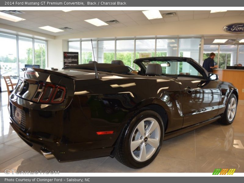 Black / Charcoal Black 2014 Ford Mustang GT Premium Convertible