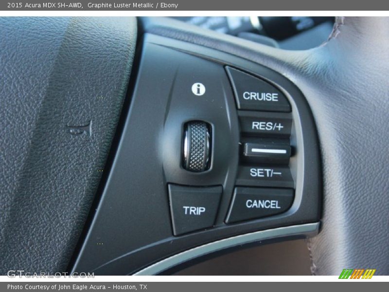 Graphite Luster Metallic / Ebony 2015 Acura MDX SH-AWD
