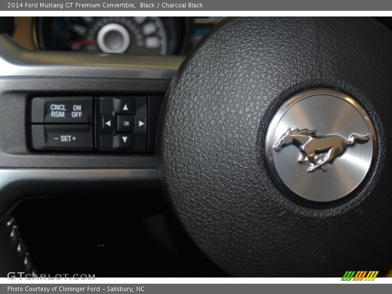 Black / Charcoal Black 2014 Ford Mustang GT Premium Convertible