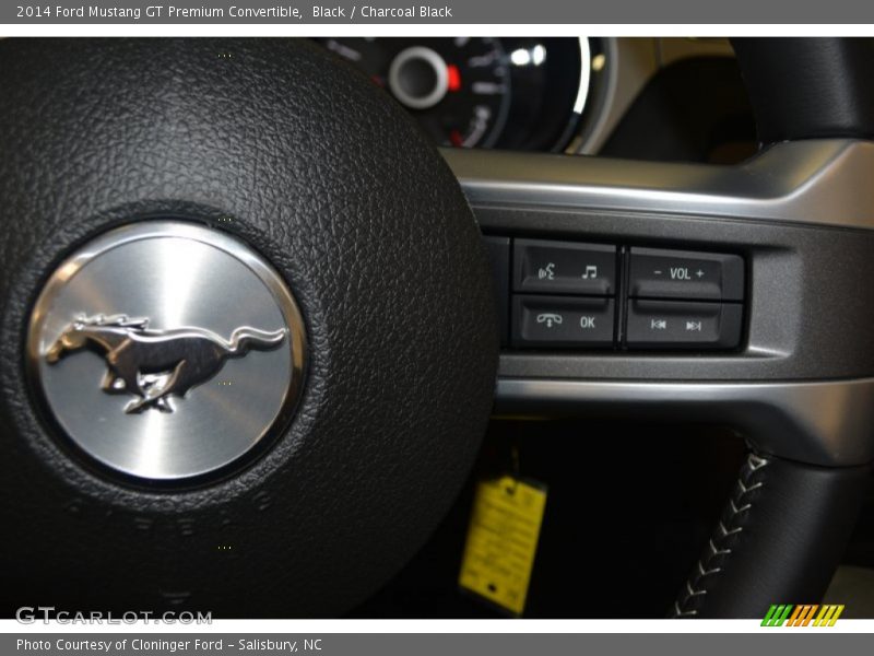 Black / Charcoal Black 2014 Ford Mustang GT Premium Convertible