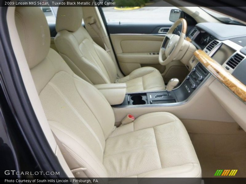 Tuxedo Black Metallic / Light Camel 2009 Lincoln MKS Sedan
