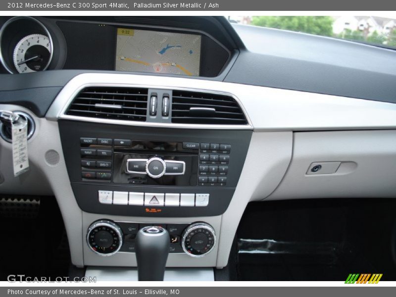 Palladium Silver Metallic / Ash 2012 Mercedes-Benz C 300 Sport 4Matic