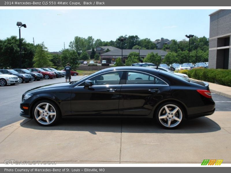 Black / Black 2014 Mercedes-Benz CLS 550 4Matic Coupe