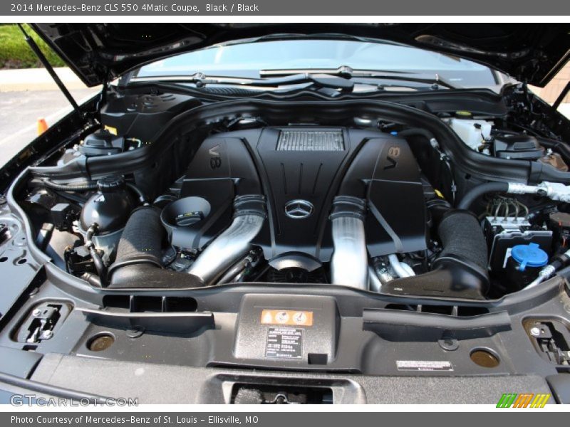 Black / Black 2014 Mercedes-Benz CLS 550 4Matic Coupe