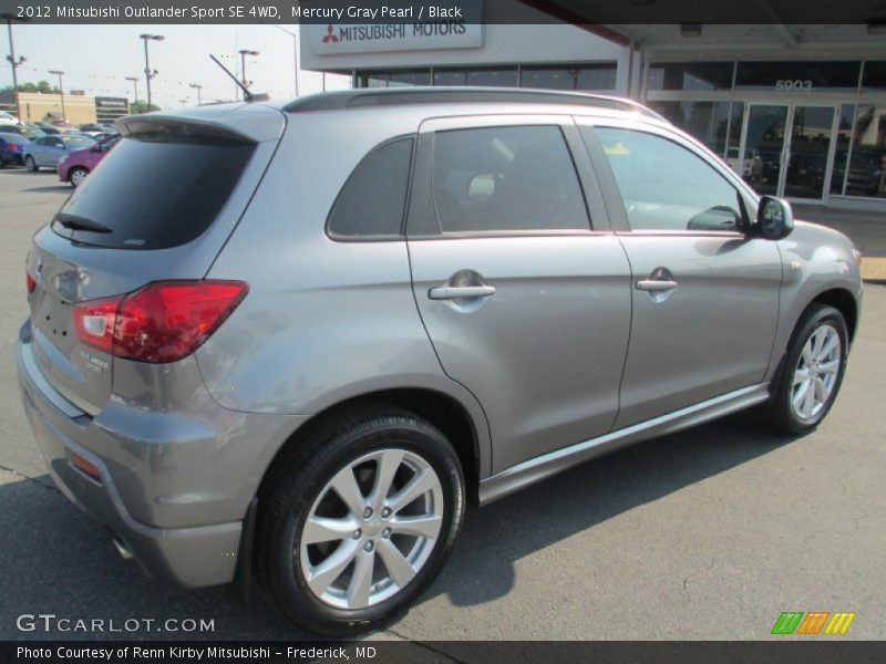 Mercury Gray Pearl / Black 2012 Mitsubishi Outlander Sport SE 4WD