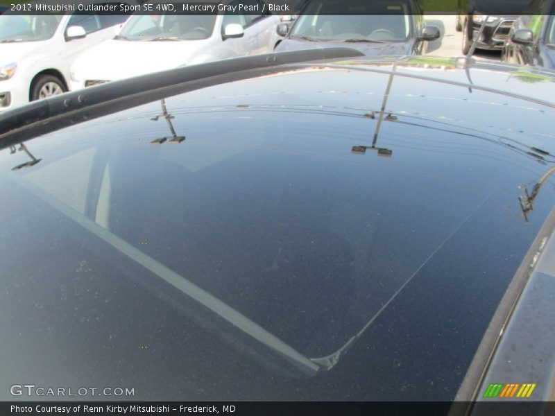 Mercury Gray Pearl / Black 2012 Mitsubishi Outlander Sport SE 4WD
