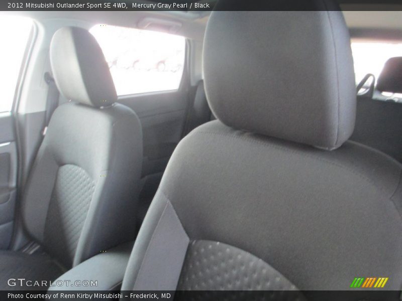 Mercury Gray Pearl / Black 2012 Mitsubishi Outlander Sport SE 4WD