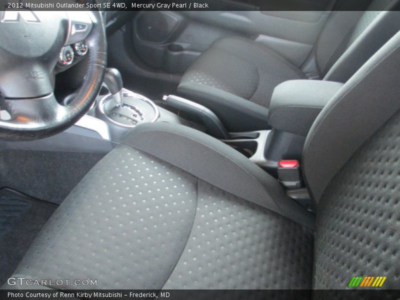 Mercury Gray Pearl / Black 2012 Mitsubishi Outlander Sport SE 4WD