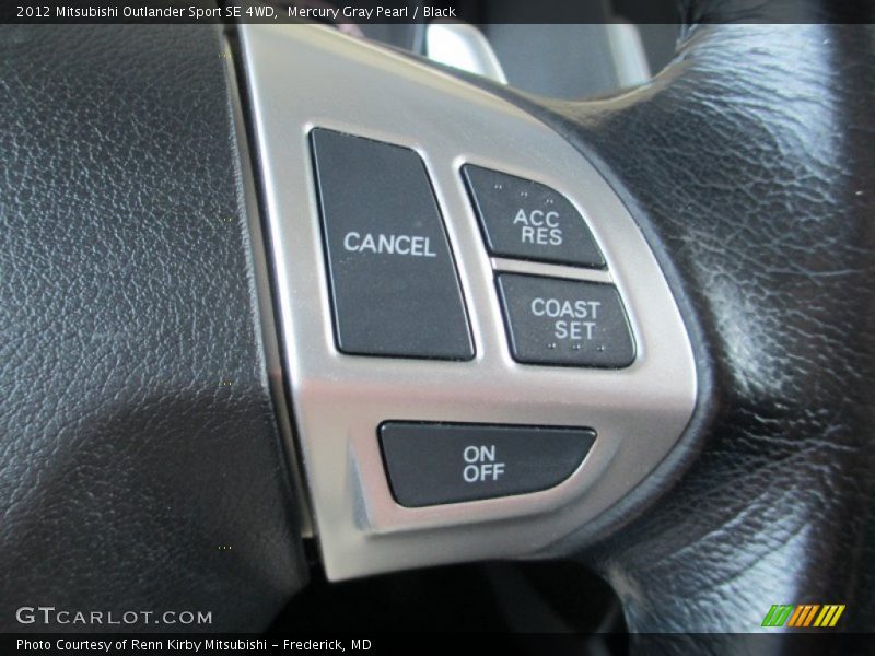 Mercury Gray Pearl / Black 2012 Mitsubishi Outlander Sport SE 4WD