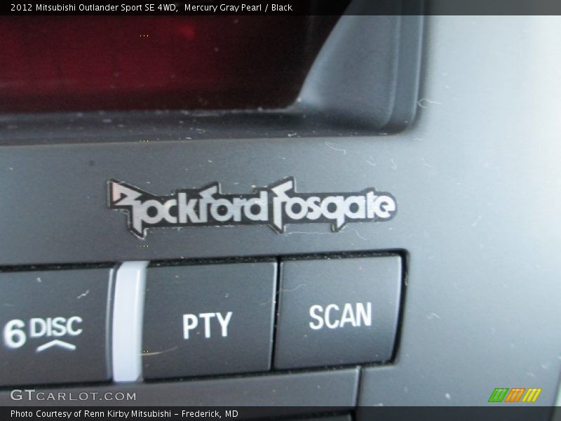Mercury Gray Pearl / Black 2012 Mitsubishi Outlander Sport SE 4WD