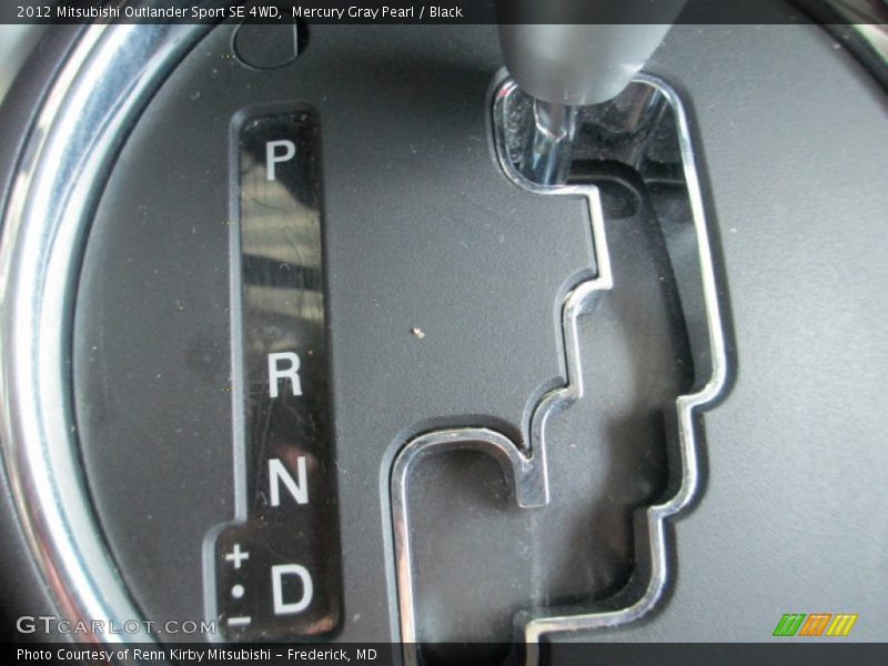 Mercury Gray Pearl / Black 2012 Mitsubishi Outlander Sport SE 4WD