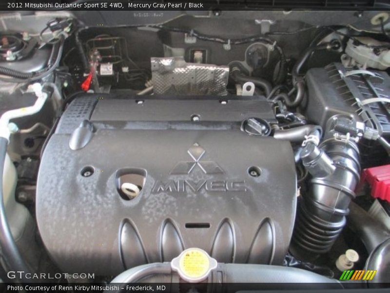 Mercury Gray Pearl / Black 2012 Mitsubishi Outlander Sport SE 4WD