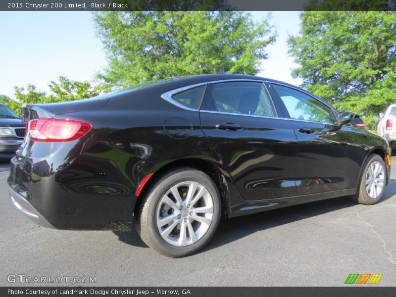 Black / Black 2015 Chrysler 200 Limited