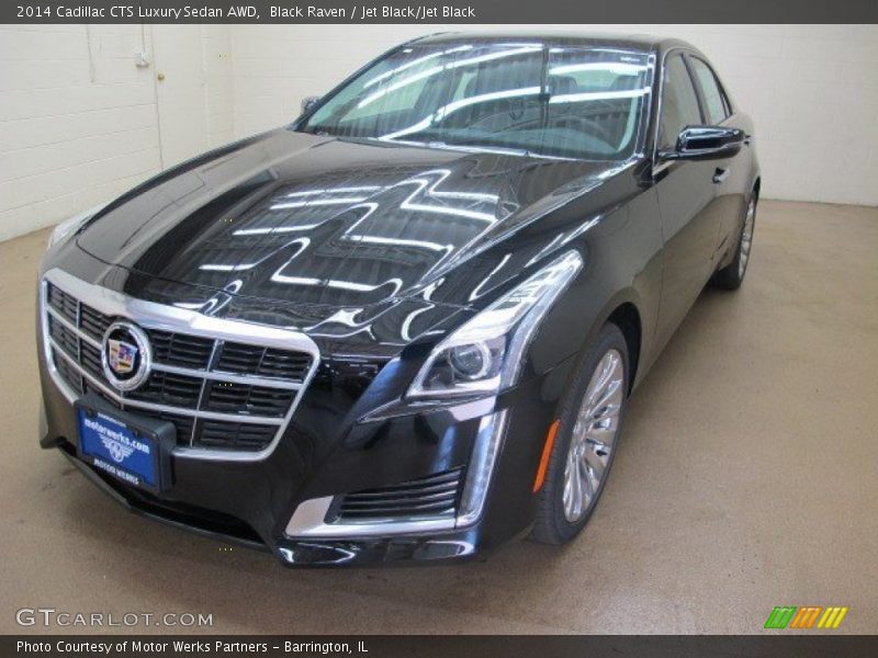 Black Raven / Jet Black/Jet Black 2014 Cadillac CTS Luxury Sedan AWD