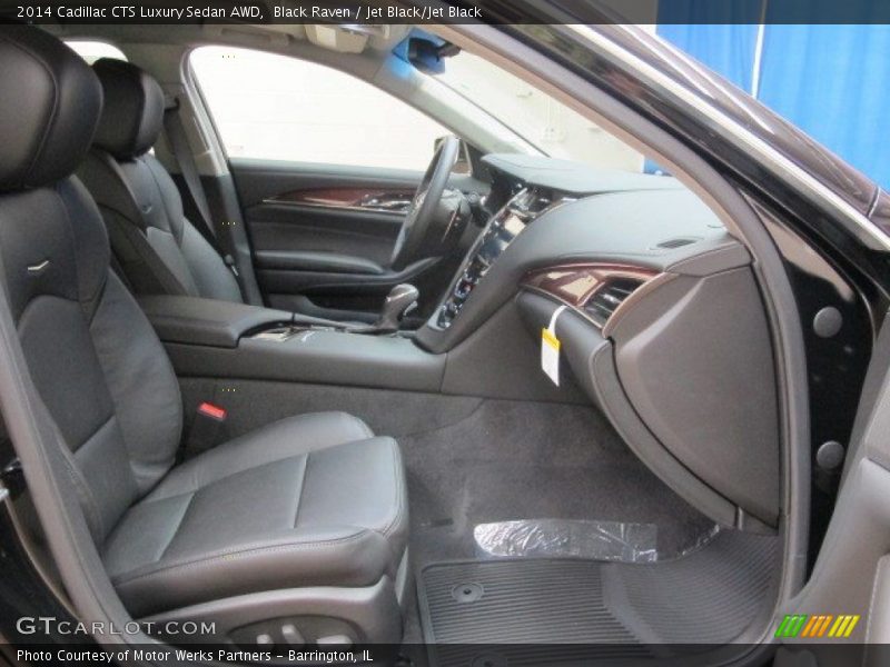 Black Raven / Jet Black/Jet Black 2014 Cadillac CTS Luxury Sedan AWD