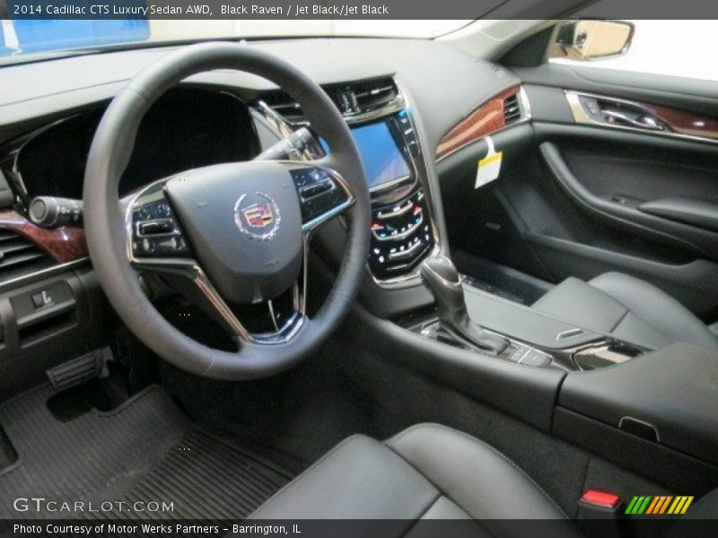 Black Raven / Jet Black/Jet Black 2014 Cadillac CTS Luxury Sedan AWD
