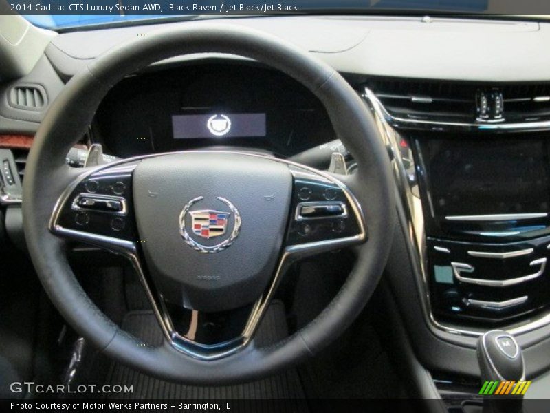 Black Raven / Jet Black/Jet Black 2014 Cadillac CTS Luxury Sedan AWD