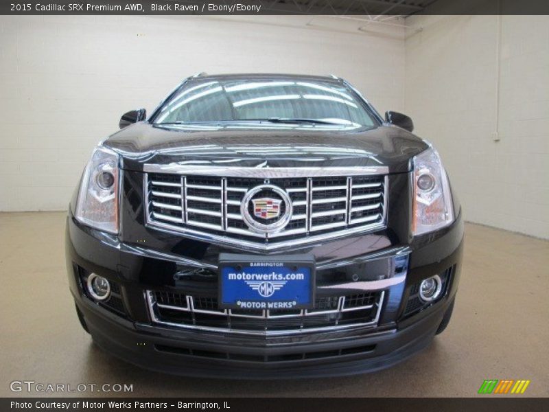 Black Raven / Ebony/Ebony 2015 Cadillac SRX Premium AWD